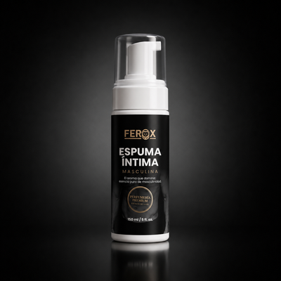 Espuma intima para hombre